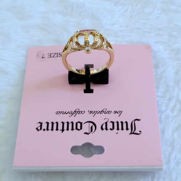 Juicy🍊 Couture Textured Crown👑 Ring💍 - Picture 14 of 16